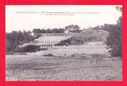 F-64-Anglet-108PA1 XIXème Concours National De Tir Du 16 Juillet Au 5 Août 1912, Vue Des Buttes Et Des Cibles, Cpa BE - Anglet