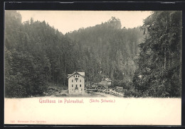 AK Hohnstein / Sächs. Schweiz, Gasthaus Im Polenzthal  - Hohnstein (Sächs. Schweiz)