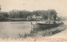 Lagny * 1903 * Péniche Batellerie , Bords De Marne , Gué De Lagny St Denis * Péniches Barge Chaland - Lagny Sur Marne