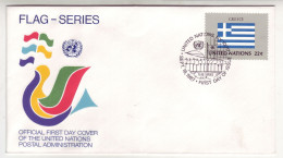 Amérique - Nations Unies - New-York - FDC - Flag Series - Greece - 18/09/87 -  M320 - Used Stamps