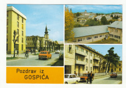 Gospić Old Postcard Posted 1986  PT240401 - Croatia