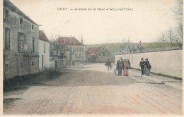 Cusy , Ancy Le Franc * 1904 * Avenue De La Gare D'Ancy Le Franc * Villageois - Ancy Le Franc