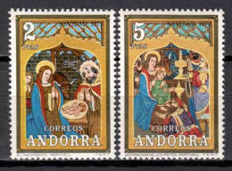 Andorra 1973 / Christmas MNH Navidad Nöel Weihnachten Natal / Il37  38-42 - Weihnachten
