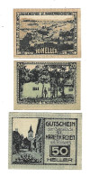 **notgeld   Austria St Marienkirchen A.d. Polsenz Serie Compleet  909a+b+c  Cat Val 3 Euro - Autriche