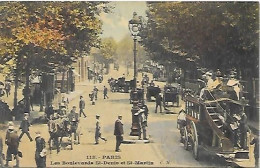 CPA Paris Les Boulevards Saint-Denis Et Saint-Martin - Arrondissement: 03