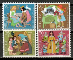 Switzerland 1985 Suiza / Fairy Tales Children Books Pro Juventute MNH Cuentos Leyendas Libros Infantiles / Ka01  38-43 - Fiabe, Racconti Popolari & Leggende