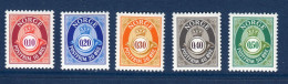 Norge, Norvège, **, Yv 1194, 1195, 1196, 1197, 1198, Mi 1237, 1238, 1239, 1240, 1241 A, SG 1252, 1253, 1254, 1255, 1256, - Ungebraucht