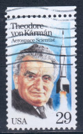 United States 1992 Mi# 2313 Used - Dr. Theodore Von Karman / Space - Estados Unidos