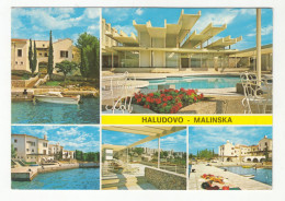 Haludovo Malinska Old Postcard Posted 1979  PT240401 - Croazia