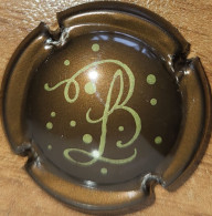 Capsule Crémant Bourgogne BAILLY LAPIERRE Série Initiales, Bruin Brillant & Crème Verdâtre Nr 07a - Spumanti