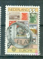 PAYS-BAS - N°1111 Oblitéré - Europa. La Philatélie. - 1979