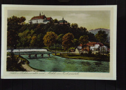 DR:  Ansichtskarte Von Zschopautalmit  Schloss Lichtenwalde U. Mühle - Nicht Gelaufen, Um 1927 - Zschopau