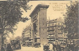 CPA Paris Le Boulevard Et La Porte Saint-Denis - Arrondissement: 03