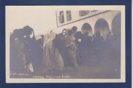 CPA Libye Prisonnier Tripoli Non Circulée Carte Photo - Libia