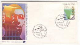 Nations Unies - Genève  FDC - 05/10/1979- Pour Une Namibie Libre Et Indépendante - M328 - Usados