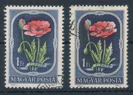 1951. Flower (II.) - Misprint - Abarten Und Kuriositäten