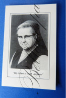 Zuster Theodora Leen VAN WELL Vorselaar Amersfoort Nl 1915 Westmalle 1987 - Overlijden