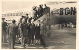 Hamburg , Hambourg * Carte Photo Photographe Louis Meyer * Flughafen * Aéroport Aviation Avion AIR FRANCE - Other & Unclassified