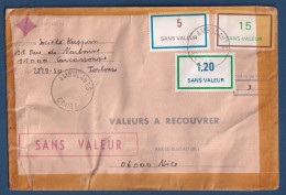 France - Fictifs Sur Lettre - Fictif - YT N° F213 Et F217 Et F218 - Sans Valeur - Toulouse - Nice - Phantomausgaben