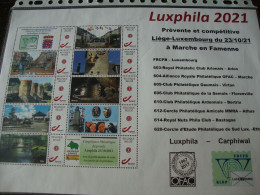 Feuille De Timbres émis Pour Luxphila 2021. - Postfris