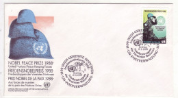 Nations Unies - Genève - Nobel Peace Prize -  FDC 17/03/1989 -   M333 - Usati