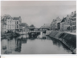 OUDENAARDE - FOTO 18 X 12.5 CM  FOTO'S VAN GLASPLAAT OF OUDE CLICHE GENOMEN - OORLOGSTIJD - Oudenaarde