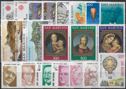 1983 San Marino Complete Year 20v. MNH - Other & Unclassified