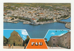 Pag Old Postcard Posted 198? PT240401 - Croazia