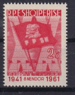ALBANIA 1961 - MNH - Mi 637 - Albanien