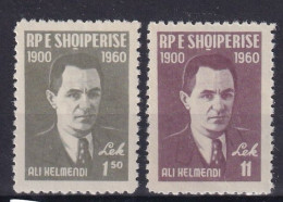 ALBANIA 1960 - MNH - Mi 617-618 - Complete Set - Albanien