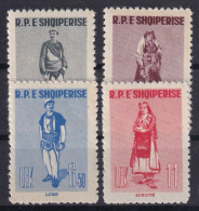 ALBANIA 1961 - MNH - Mi 623-626 - Complete Set - Albania