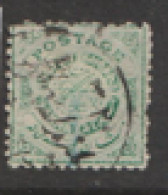 India  Hyderabad 1908  SG 25da  1/2a  Pale Green  Perf 11.1/2 Fine Used - Hyderabad