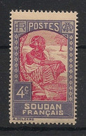SOUDAN - 1931-38 - N°YT. 62 - Laitière 4c - Neuf Luxe ** / MNH / Postfrisch - Unused Stamps