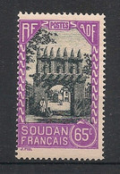 SOUDAN - 1931-38 - N°YT. 74 - Djenné 65c - Neuf Luxe ** / MNH / Postfrisch - Neufs