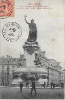 CPA Paris Statue De La République - Arrondissement: 03