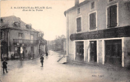 46-SAINT-GERMAIN-DU-BELAIR- RUE DE LA POSTE - Andere & Zonder Classificatie