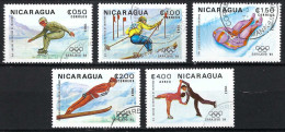 NICARAGUA Ca.1983: Lot De Neufs* "Sarajevo 84" - Inverno1984: Sarajevo