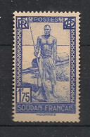 SOUDAN - 1931-38 - N°YT. 83 - Batelier 1f75 - Neuf Luxe ** / MNH / Postfrisch - Nuevos