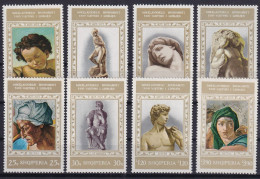 ALBANIA 1975 - MNH - Mi 1765-1772 - Complete Set - Albanie