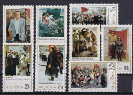 ALBANIA 1975 - MNH - Mi 1792-1799 - Complete Set - Albanie