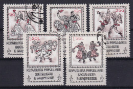 ALBANIA 1977 - Canceled - Mi 1918,1919,1921,1923,1924 - Albanie