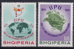 ALBANIA 1974 - MNH - Mi 1718-1719 - Complete Set - Albanie