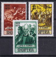 ALBANIA 1970 - MNH - Mi 1439-1441 - Complete Set - Albania