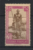 SOUDAN - 1931-38 - N°YT. 88 - Batelier 20f - Neuf Luxe ** / MNH / Postfrisch - Neufs
