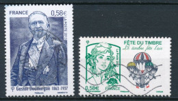 France 2013 - Lot De 2 Valeurs YT 4793 + 4809 Obl. - Gebraucht