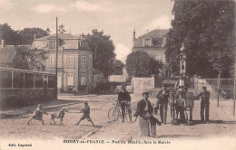 PERSAN (Val-d'Oise) - Rue Du Moulin, Face La Mairie - Ecrit (2 Scans) Coursières, Chef De Section à Tulle Corrèze - Roissy En France