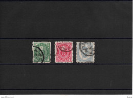JAPON 1879 Yvert 61 + 63 + 65 Oblitéré, Used - Used Stamps