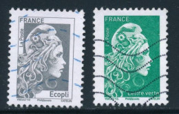 France 2017 - Marianne D'YZ YT 5251 + 5252 Obl. - Gebraucht