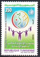 2003-Tunisie / Y&T 1503 - Commémoration De La Déclaration Universelle Des Droits De L'Homme-  1V/ MNH***** - Tunisia