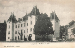 FRANCE - Larajasse - Vue Sur Le Château De Varax - Vue Générale - Face à L'entrée - Hôtel Fléchet-Carte Postale Ancienne - Otros & Sin Clasificación
